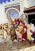 unknow artist Arab or Arabic people and life. Orientalism oil paintings  533 painting